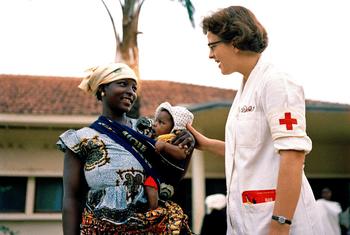 In the city of Matadi in the Republic of the Congo in 1960, a 260-bed general hospital is staffed by a Danish medical unit, which includes four doctors, two nurses and one midwife. (file)