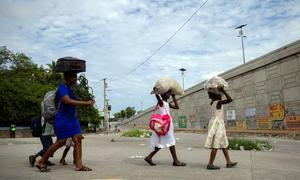 People continue to flee their homes in Port-au-Prince due to gang-related violence.