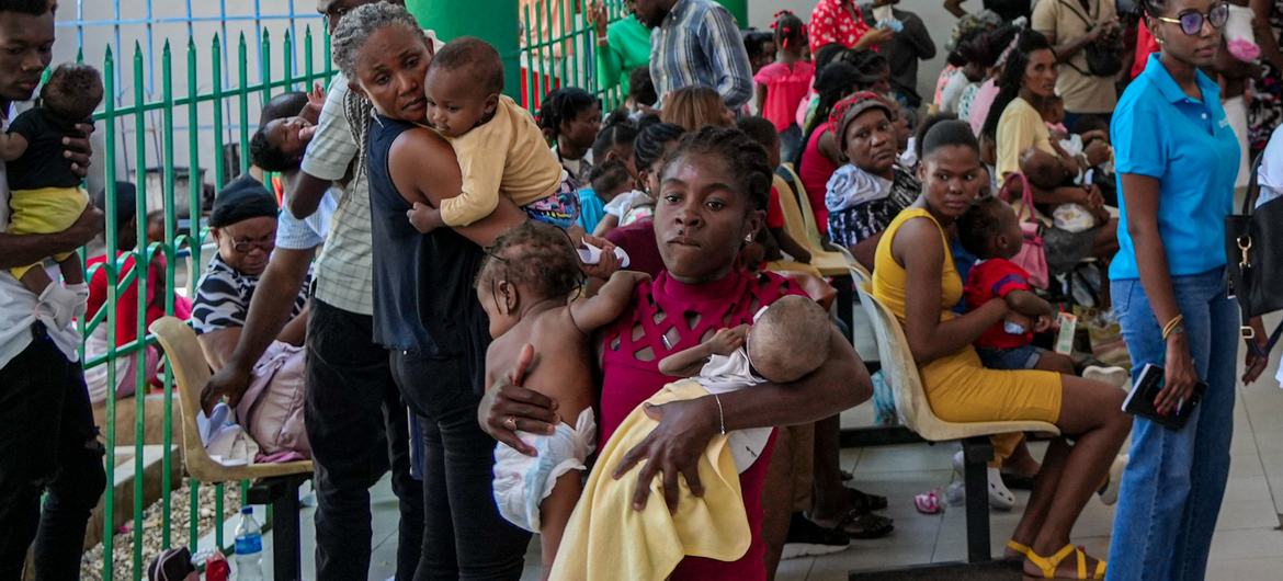En Haïti, l'insécurité alimentaire est élevée en raison d'une situation humanitaire catastrophique.