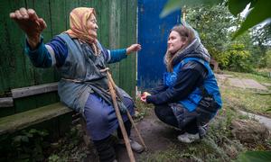 The UN is working with local NGOs in Ukraine to ensure that vulnerable people receive the support they need.