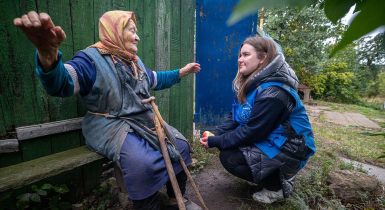 L'ONU travaille avec des ONG locales en Ukraine pour s'assurer que les personnes vulnérables reçoivent le soutien dont elles ont besoin.