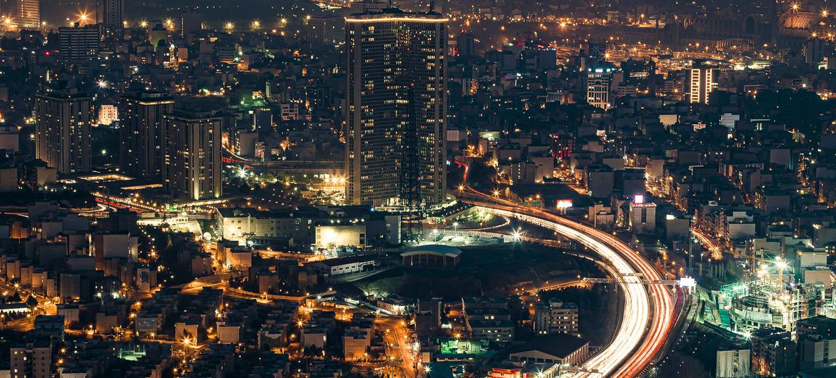 Tehran, the capital of Iran.