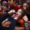 Campagne de vaccination d’urgence contre la polio en octobre 2024 à Gaza.