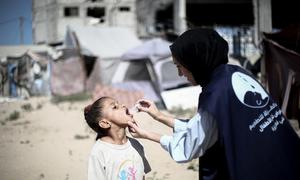 Para llevar ayuda humanitaria a Gaza, la ONU trabaja con un grupo de organizaciones no gubernamentales locales.