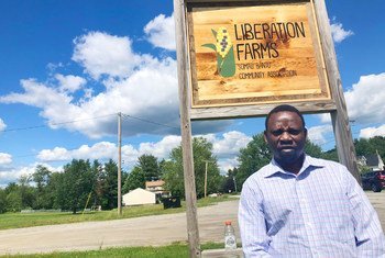 Muhidin Libah set up the Somali Bantu Community Association in Lewiston, Maine.
