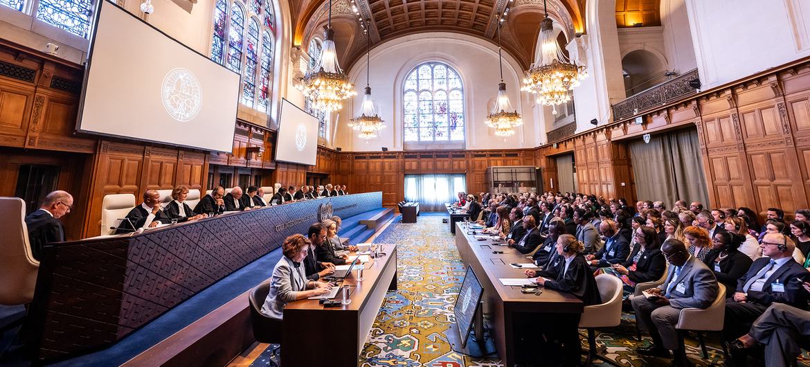 La Corte Internacional de Justicia emite su opinión consultiva sobre las Obligaciones de los Estados respecto del Cambio Climático. La Corte Internacional de Justicia emite su opinión consultiva sobre las Obligaciones de los Estados respecto del Cambio Climático.