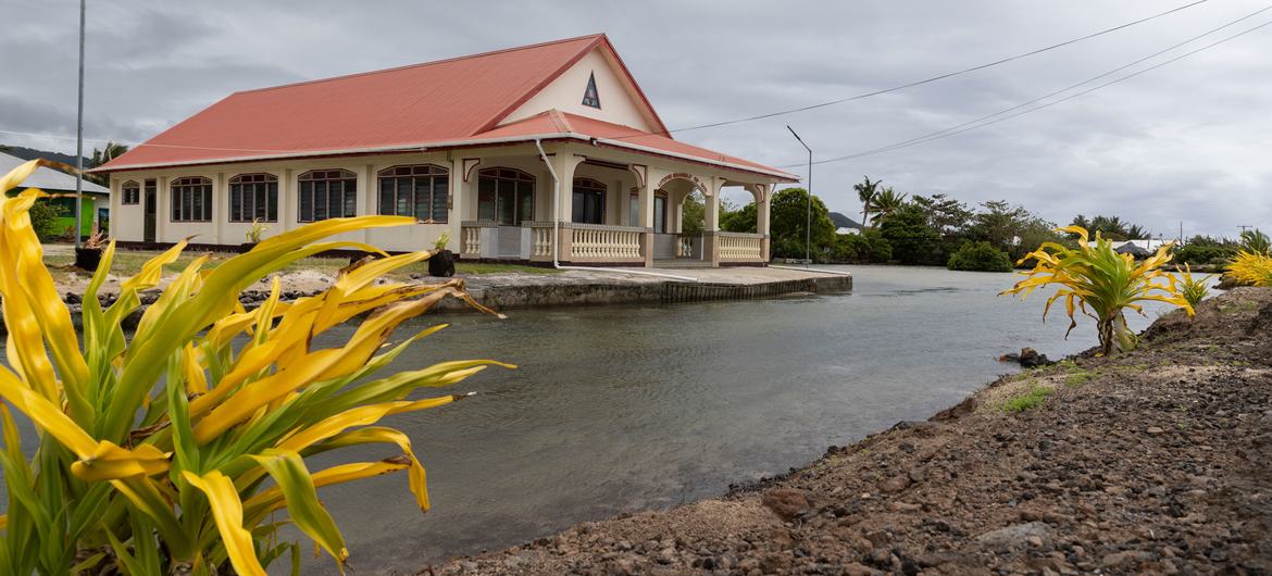 L'élévation du niveau de la mer affecte les nations insulaires du Pacifique comme les Samoa