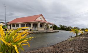 Sea-level rise is affecting Pacific island nations like Samoa (pictured).