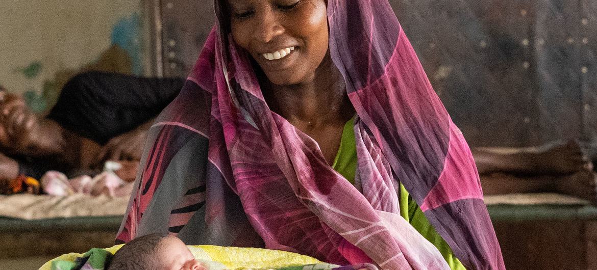 Faj has been assisted through all of her five deliveries at Kosti Maternity Hospital. Faj has been assisted through all of her five deliveries at Kosti Maternity Hospital.
