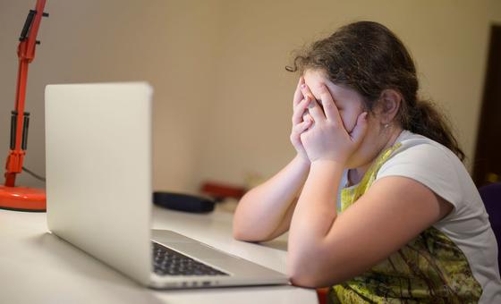 Many children face online abuse.