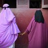 Sobreviventes de violência sexual em uma associação em Mogadíscio, na Somália. 