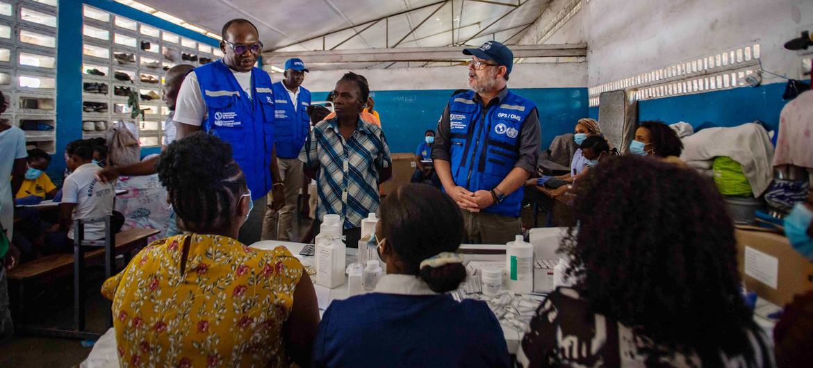 IOM and its partners are providing medical assistance to 18,000 people in Haiti using mobile clinics.