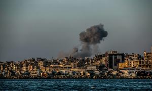 Los ataques aéreos tienen como objetivo la parte occidental de la ciudad de Gaza.