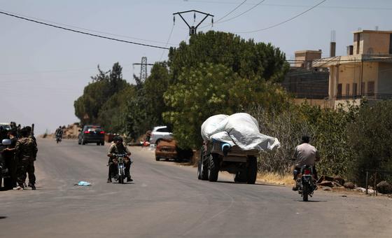 First Person: Echoes of war as aid arrives in Syria’s historical city thumbnail