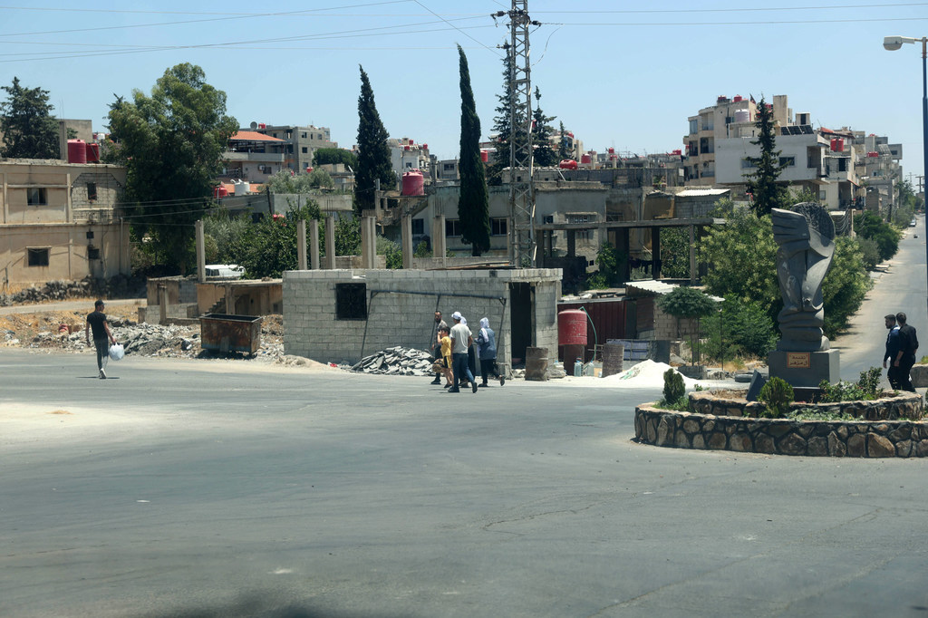 La ville de Souweïda, dans le sud de la Syrie.