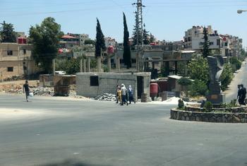 La ville de Souweïda, dans le sud de la Syrie.