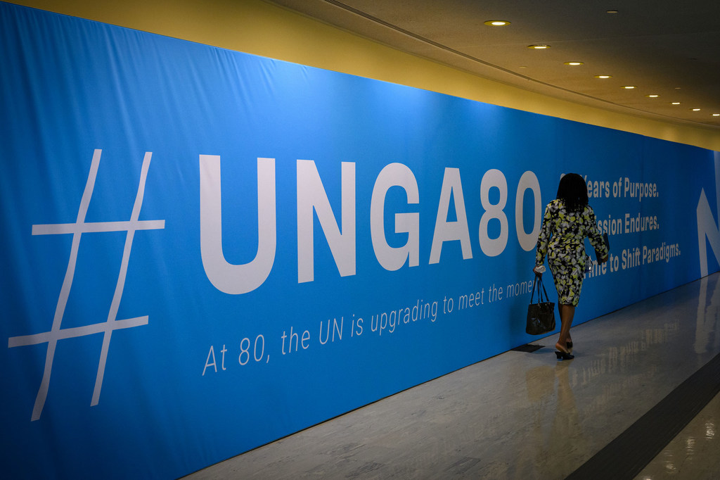 The 80th Session of the UN General Assembly, UNGA80, continues in New York.