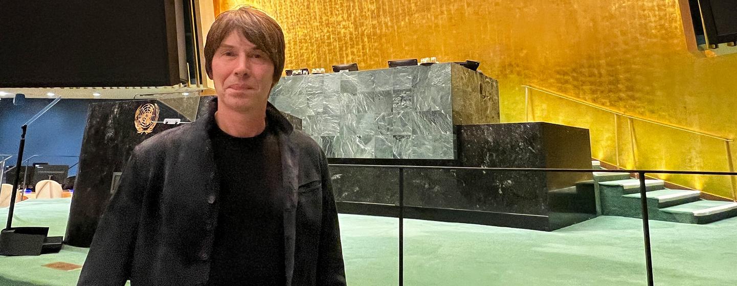 Professor Brian Cox has been named as the United Nations Champion for Space.