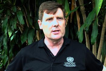 UNODC’s Chief of Border Management, Alan Cole