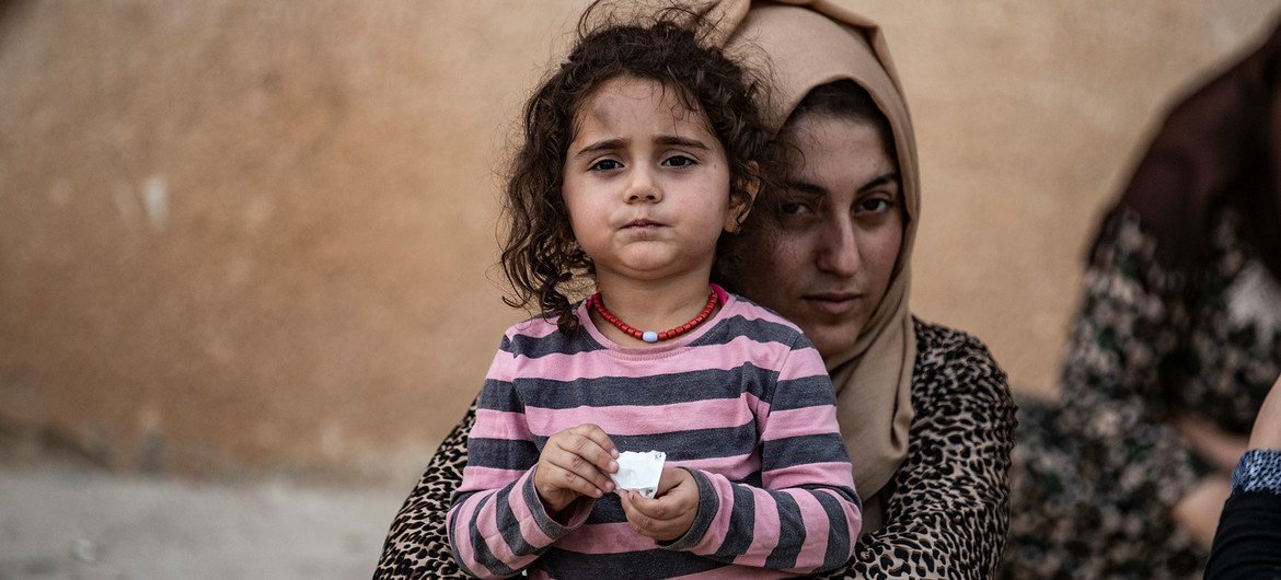 Crianças estão entre os grupos mais vulneráveis na Síria. 