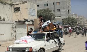 Families in Gaza continue to search for the safest places to shelter.