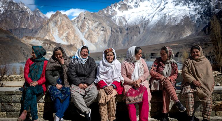 Women's group meets to discuss emergency plans in case of floods in Pakistan's Hunza Valley Women's group meets to discuss emergency plans in case of floods in Pakistan's Hunza Valley