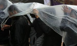 In Gaza, the first rains of the winter season mean even more suffering with many areas at risk of flooding.
