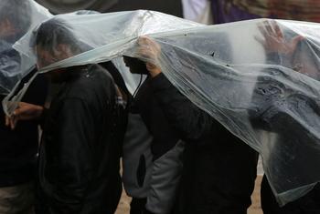 In Gaza, the first rains of the winter season mean even more suffering with many areas at risk of flooding.