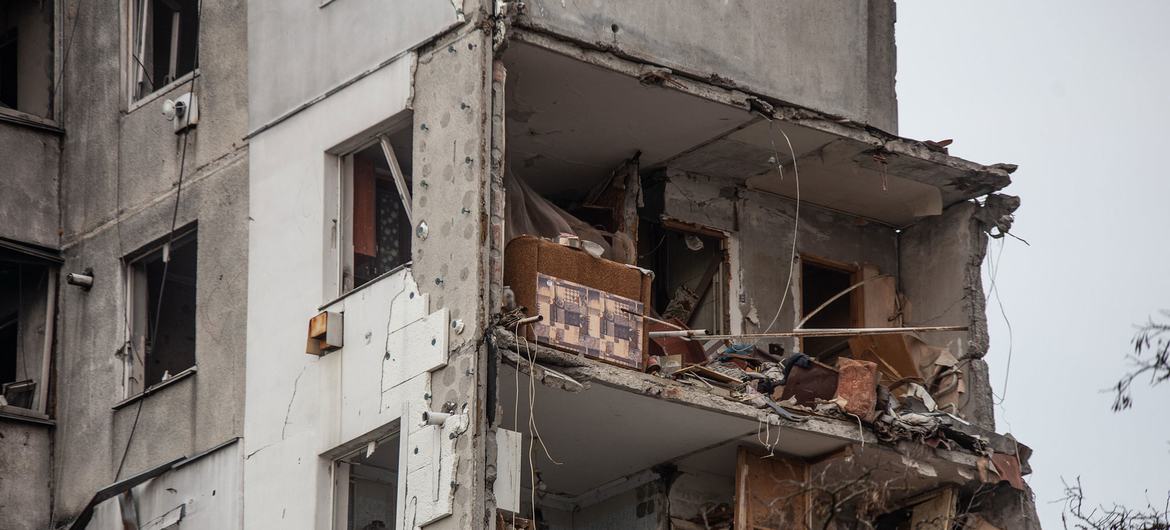 The war in Ukraine has led to severe damage to housing and public infrastructure.