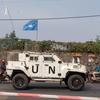 Une patrouille de la MONUSCO, à Goma.