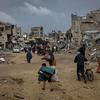 Imagenes de la destrucción de Gaza por los bombardeos israelíes.