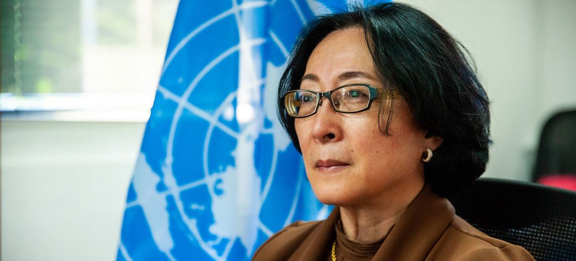 Mami Mizutori, cheffe du Bureau des Nations Unies pour la réduction des risques de catastrophe (UNDDR).