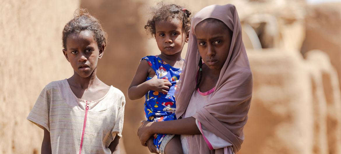 苏丹儿童普遍面临粮食不安全问题。