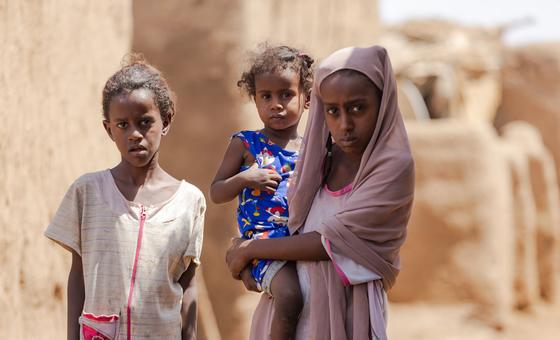 Children is Sudan are facing widespread food insecurity.