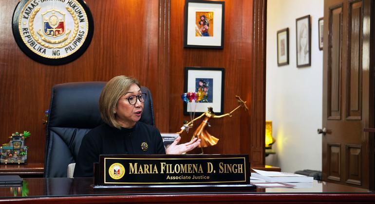 菲律宾最高法院法官辛格。
