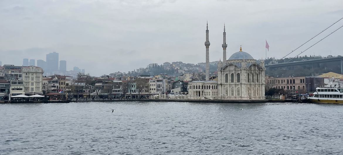 Istanbul, the largest city in Türkiye.