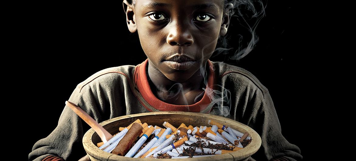 WHO says that roughly half of all children globally are reported to breathe in air polluted by tobacco smoke.