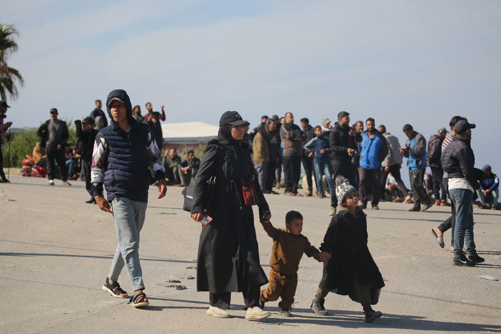 La mayoría de la población de Gaza ha sido desplazada en múltiples ocasiones (foto de archivo).