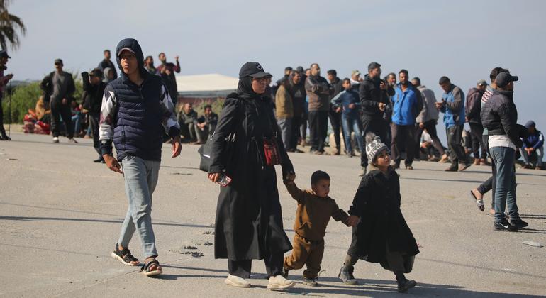 加沙地带的大多数民众已多次流离失所。

