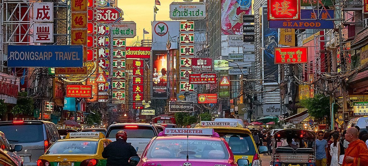 Bangkok es una de las ciudades con mayor contaminación acústica del mundo.