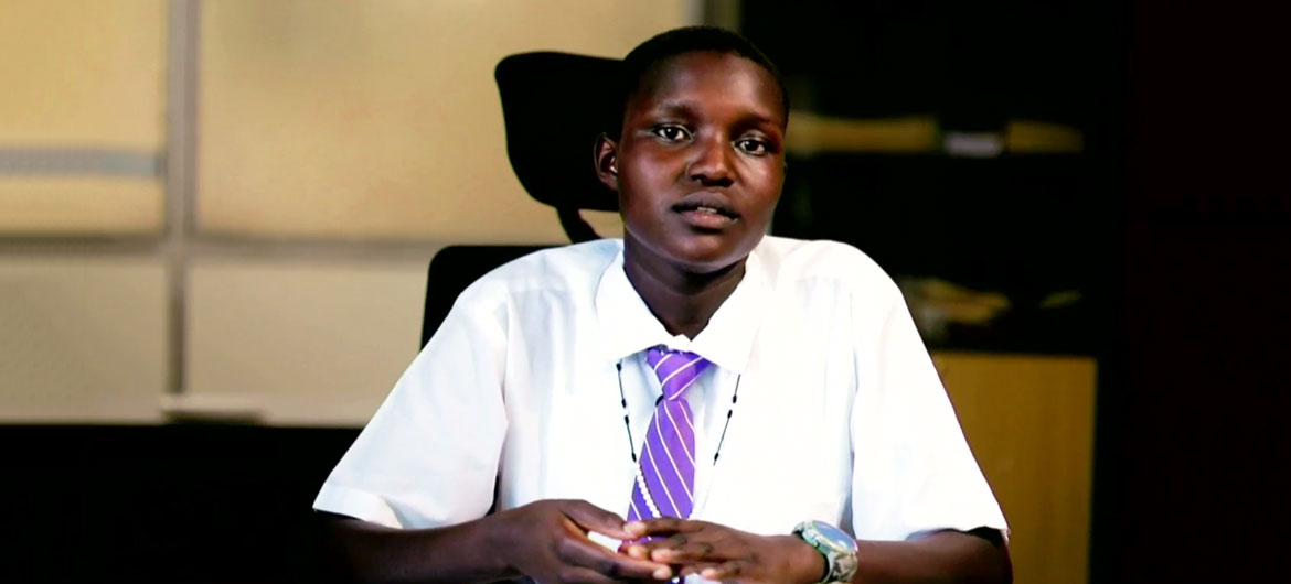 Santa Rose Mary from Uganda, explains how she was bullied online.
