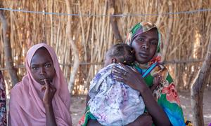 A temporary clinic in Tawila for people fleeing conflict in Darfur. "There is mounting evidence that rape is being deliberately and systematically used as a weapon of war," says UN Women.  