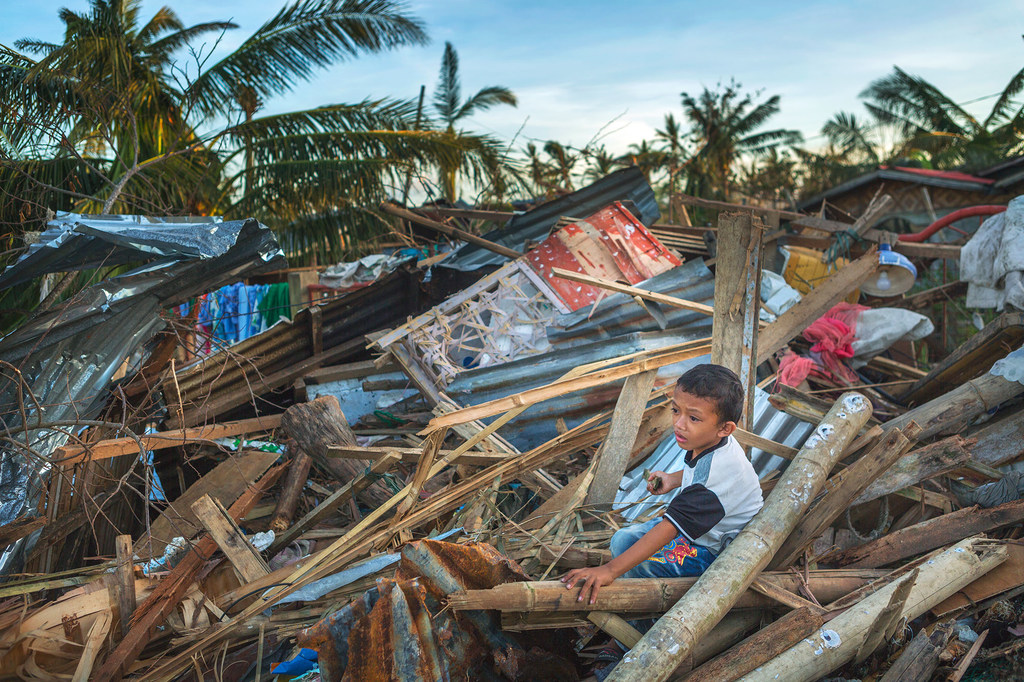 Typhoons have caused widespread damage in the Philippines. (file)