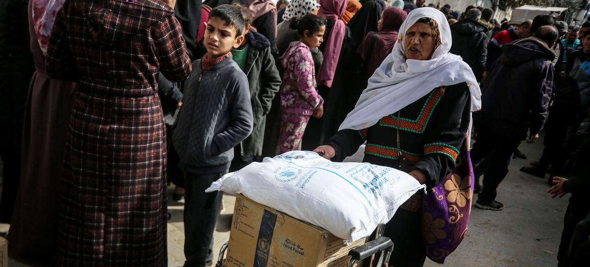 The people in Gaza are running out of food as the aid blockade continues. The people in Gaza are running out of food as the aid blockade continues.