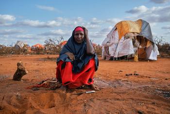  A seca na Somália está levando ao deslocamento de pessoas