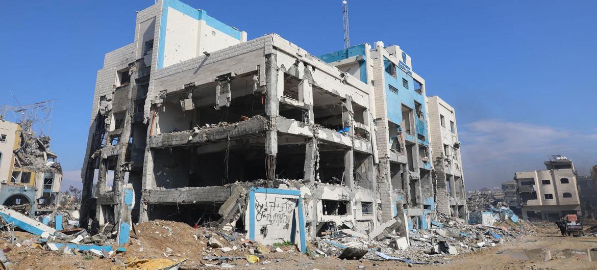 More than 80 UNRWA schools have been directly hit or damaged across the Gaza Strip since the beginning of the war.