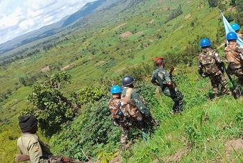 Des soldats de la paix de la MONUSCO en Ituri.