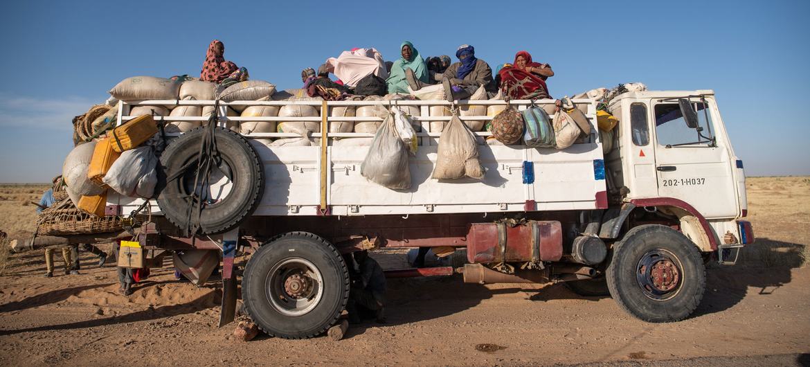 مهاجرون في طريقهم من النيجر إلى ليبيا