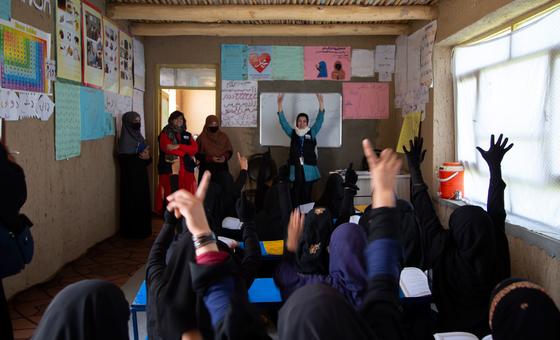 From the Field: Literacy classes for Afghan girls and women