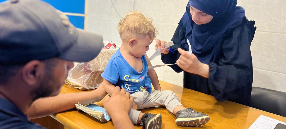 According to the UN agency for Palestinian refugees, UNRWA, the mass vaccination campaign in central Gaza began on Sunday "very good" started. The organization's medical centers are an important part of the operation.